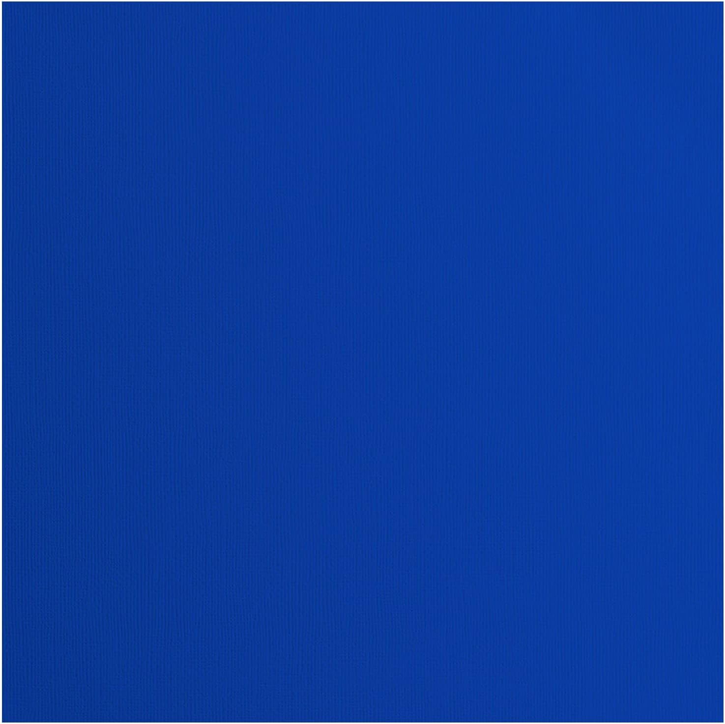 Florence Cardstock Textured - Coloured Card Making Supplies 12 x 12 inch - Blue - 20 Sheets - Coloured Paper for Scrapbooking, Card Making, Die Cutting and Paper Crafts - 216 GSM - Sapphire