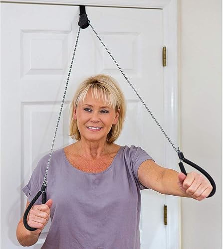 J.H. Smith Company - Ejercitador sobre la puerta, negro, talla única