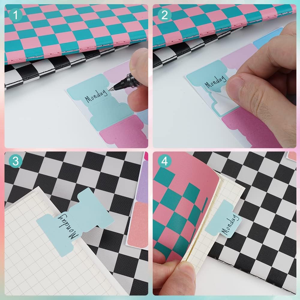 240 Segnapagina Adesivi Colorati - Per Libri, File, Appunti | 12 Colori | Facili Da Usare - Foto 5