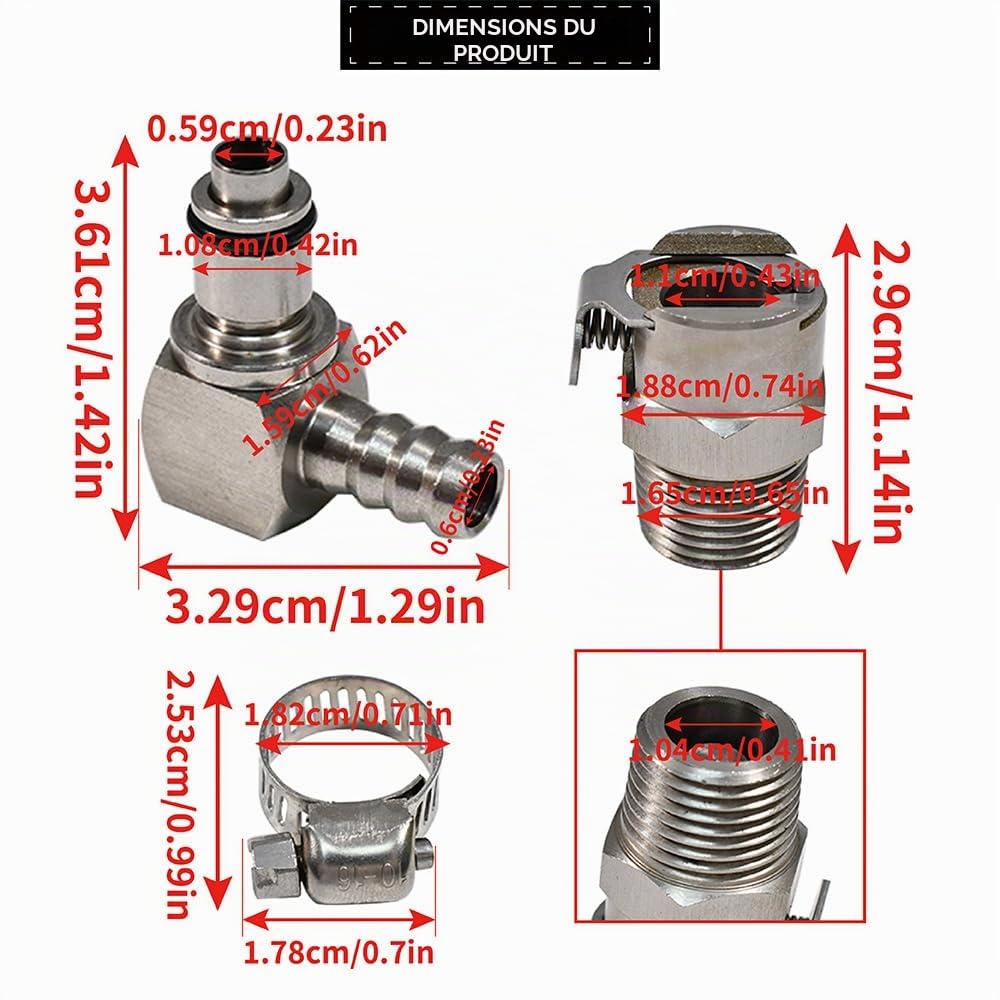 Kit de Réparation de Pompe à Carburant Motos Compatible avec BMW R1200GS ADV R1200RT S1000RR K1200R K1300R K1600GTL HP4