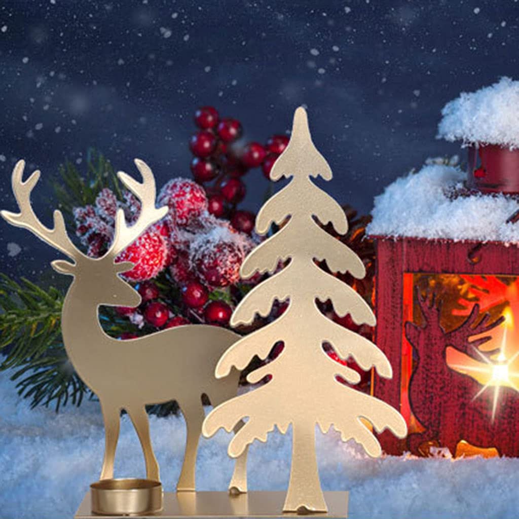 アイアンツリーキャンドルホルダー☆クリスマス雑貨☆ Amazon.co.jp