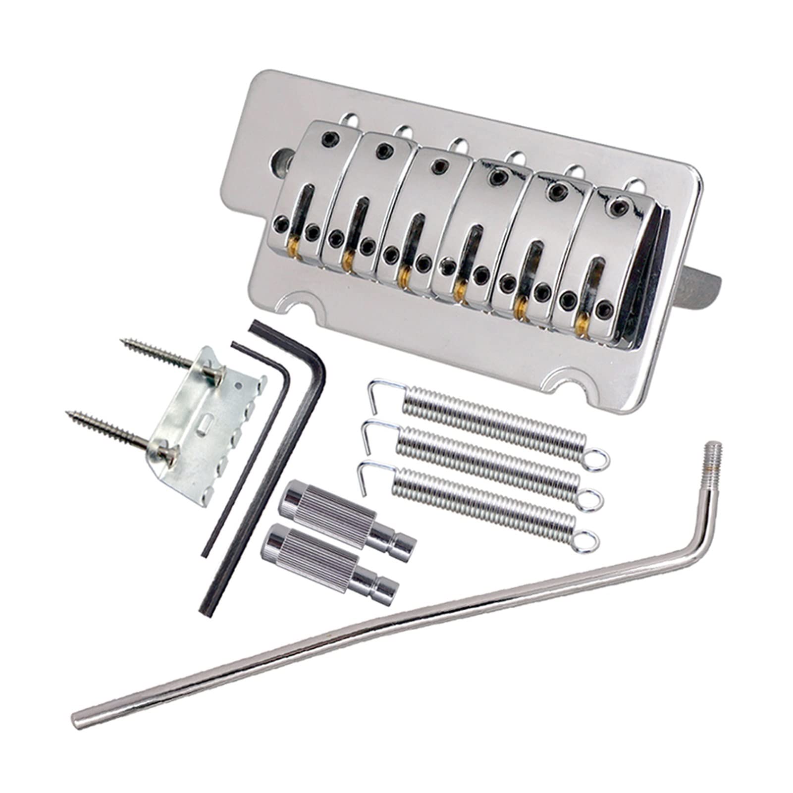 Parti di ricambio chitarra Set Di Blocchi Tremolo Per Chitarre Elettriche A 6 Corde Per Mancini Con Ponte A Sella A Rullo