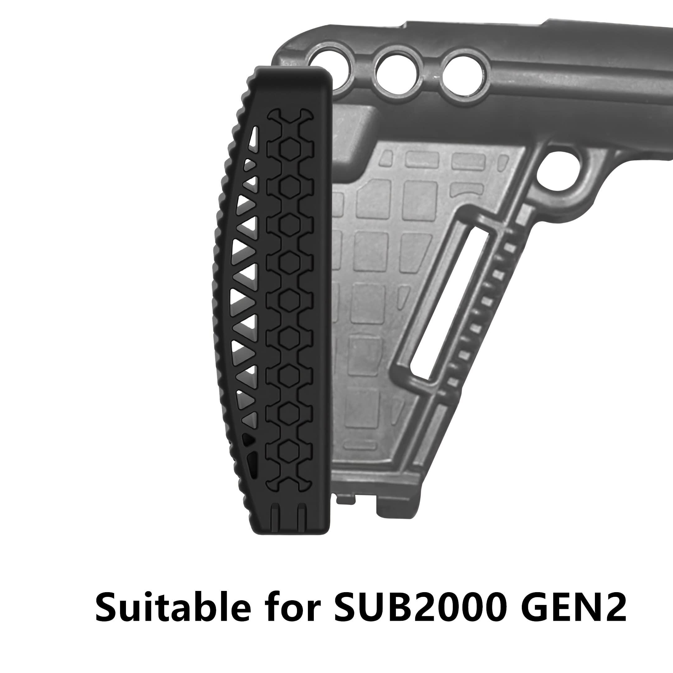 Pridefend Recoil Pad For SUB-2000G2 Rifle - Non-Slip Rubber Butt Pad Reduces Recoil