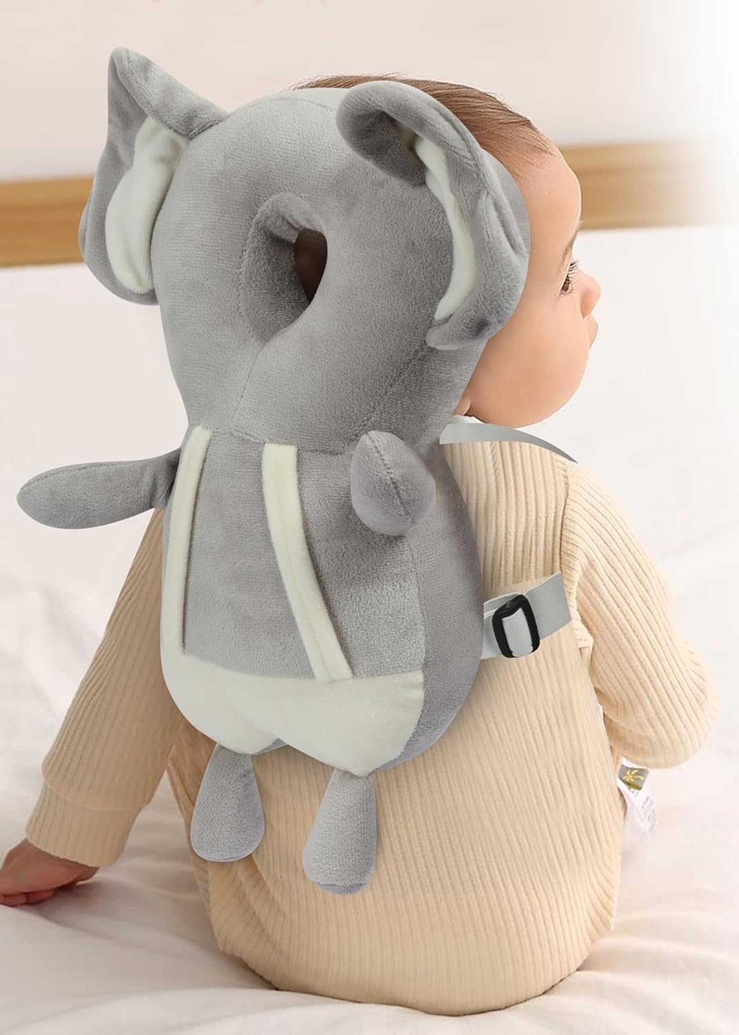 Glorious Kids Harness with Handgrip | Anti-Lost Baby Safety Adjustable Learning Tool | Infant Walking for Baby 7-24 Months (Headrest-G)-image-12