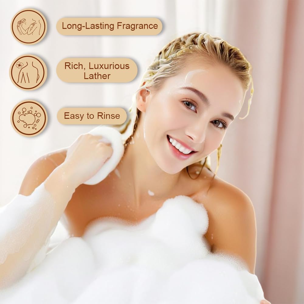 Vassili Fragrance Body Wash - Long-Lasting Aroma with Exotic Notes,Moisturizing & Gentle,For All Skin Types,Easy Rinse,12.3fl oz (Lush Reverie) - Image 6