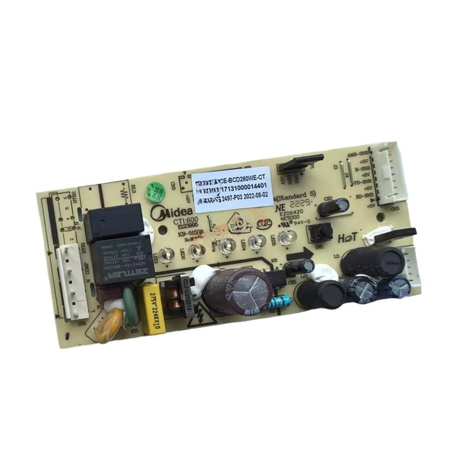 ，Compatible For Midea， refrigerator CE-BCD280WE-CT control power main control board 17131000014401 motherboard