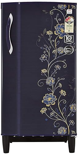 Godrej 190 L 2 Star Direct-Cool Single Door Refrigerator (RD EDGE 205B 23 WHF JY BL, Joy Blue)