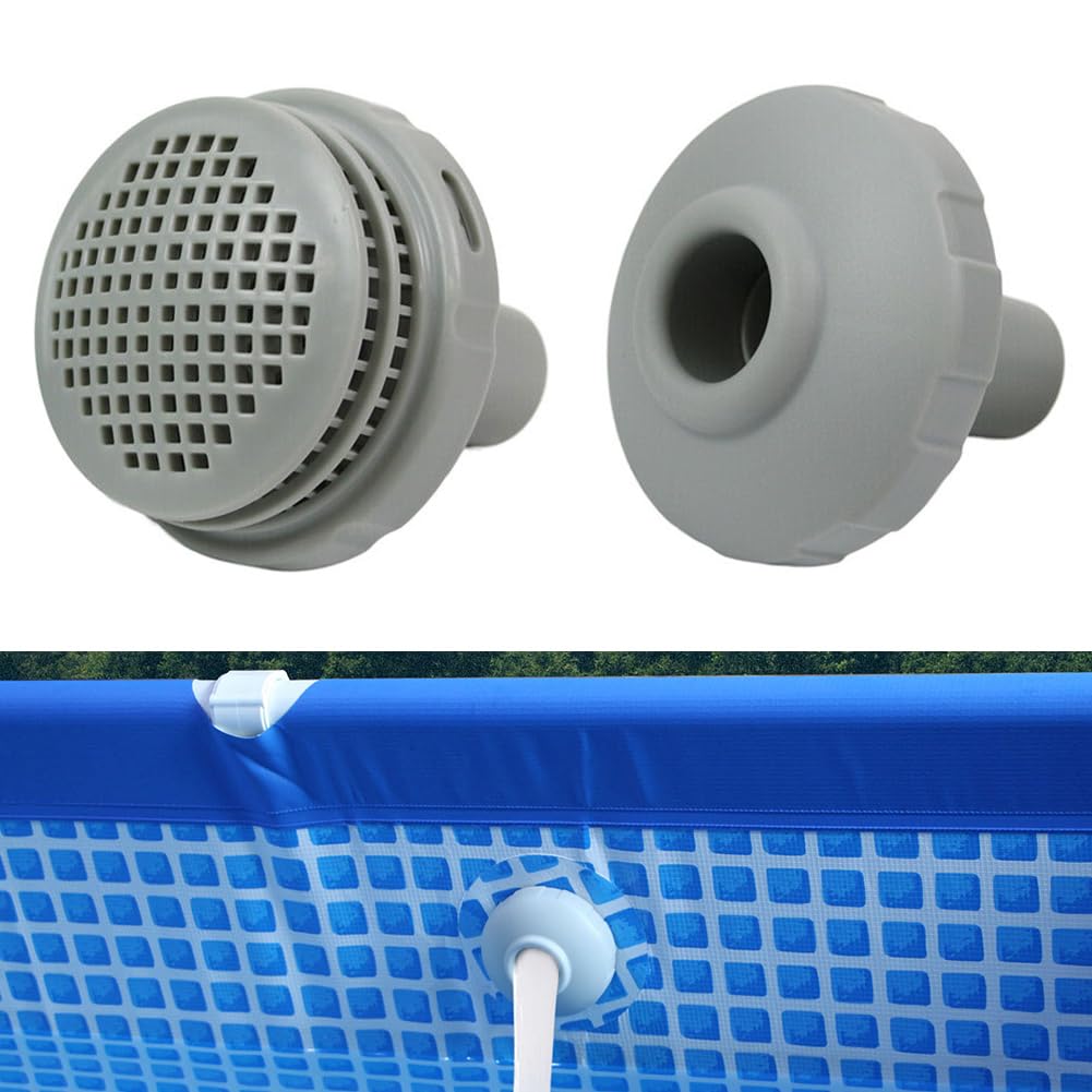 Blue Bay Pool-Einlass-Sieb-Anschluss 11070 & 12364, 3,2 Cm – Ersatzteil Für Intex 25022E Oberirdische Pools Bis 4,8 M Tiefe