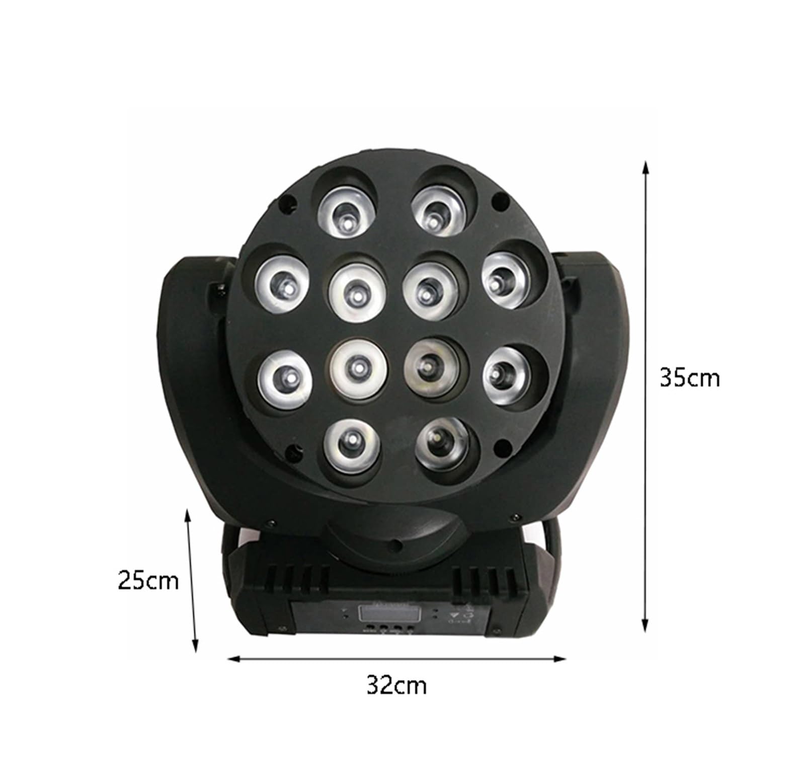 Światła sceniczne, LED ruchoma głowica wiązka 12X10W RGBW DJ Lyre oświetlenie sceniczne DMX512 dla Patry DJ-skie światła dyskotekowe koncert Spotlight