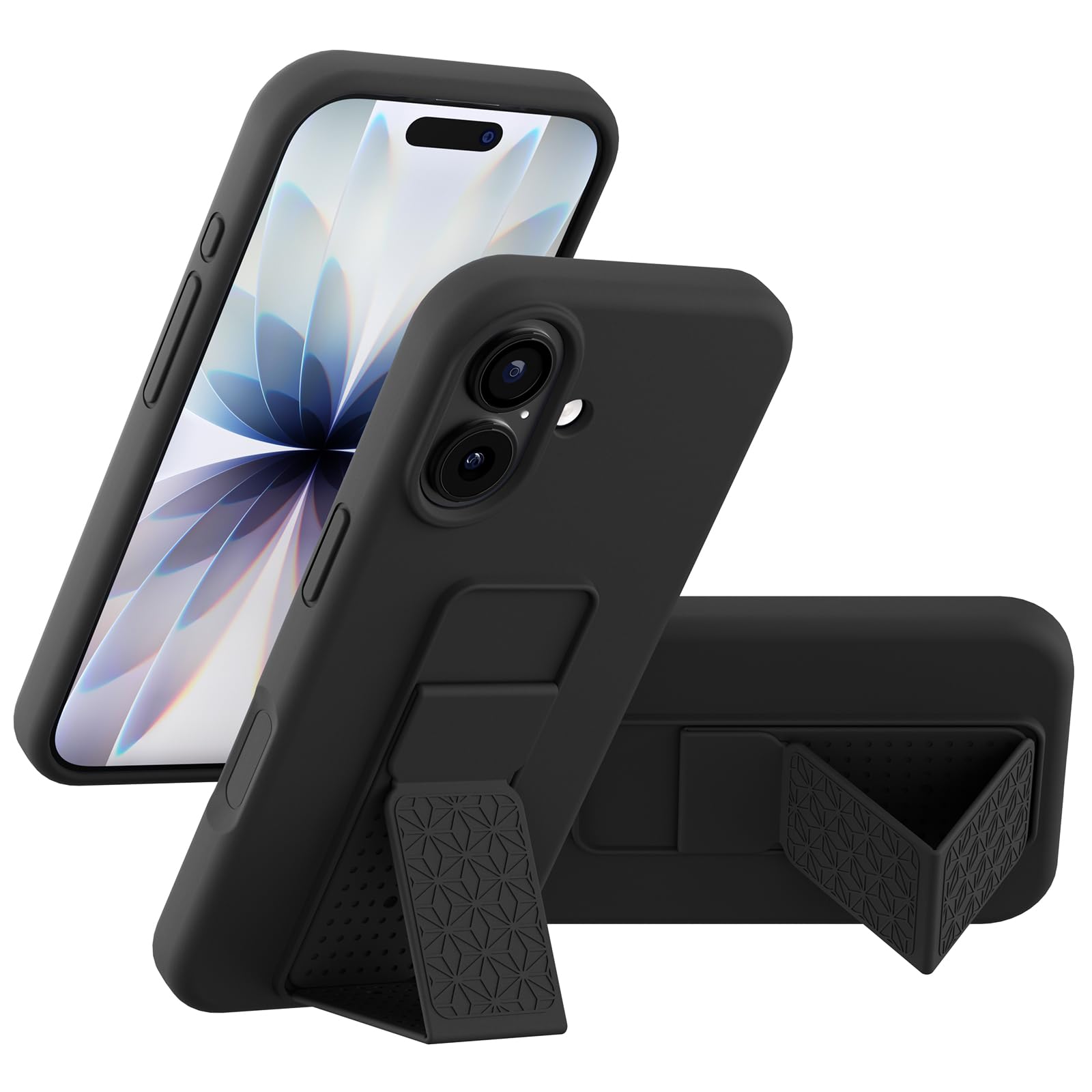 Coque silicone iPhone 17 LAUDTEC finition noire haut de gamme
