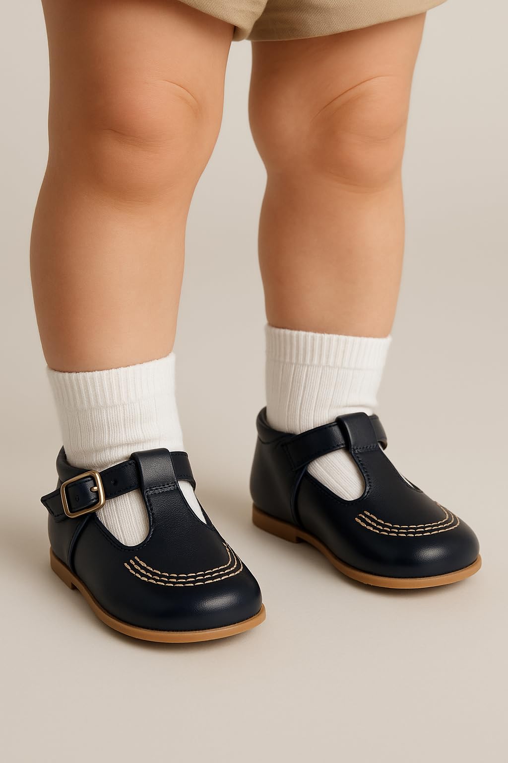 Lederschuhe mit Schnalle für Babys und Jungen – stilvolle und Bequeme Schuhe