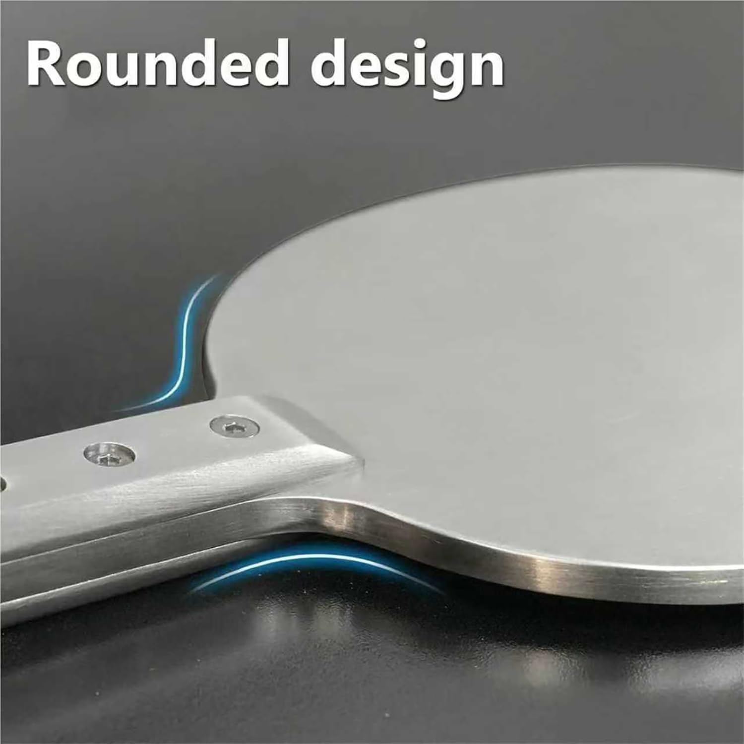 COYEUX Stainless Steel Table Tennis Paddle, Weighted Training Racket, Fitness Training Racket, Strength Building and Fitness, Multi-Angle Training, for Athlete
