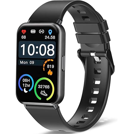 Fitness Tracker KeepHealth Smart Fitness Watch AMOLED Screen