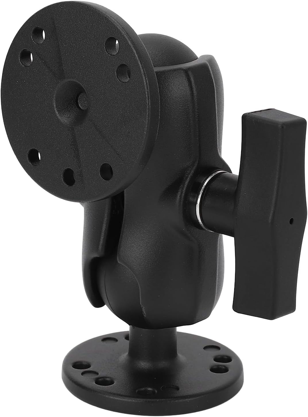 Heavy Duty Double Ball Mount, Truck Holder with Double Socket Arm C Size Ball Adapter Mount 1.5 Inch Ball Adapters and Mounting Base for Truck Drivers Off Road GPS Phone Dash Cam Mounting