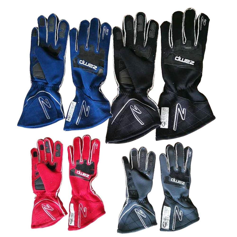 Zamp ZR-50 SFI 3.3/5 Race Gloves Gray Medium