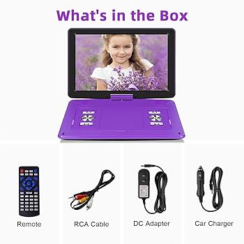 17インチ ポータブルDVDプレーヤー Amazon | 【新機種】 ASUTAS ポータブルdvdプレーヤー 17.9型