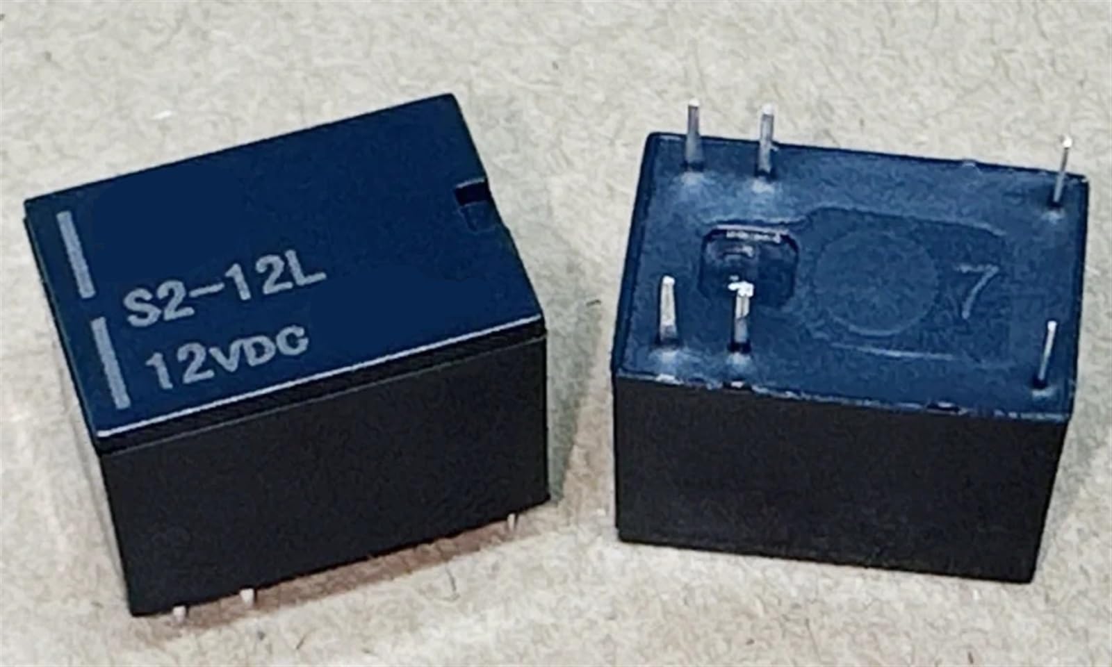 Relé S2-12L 12V componente electromecánico microrelevador PCB de 6 pines 1 unidad 3