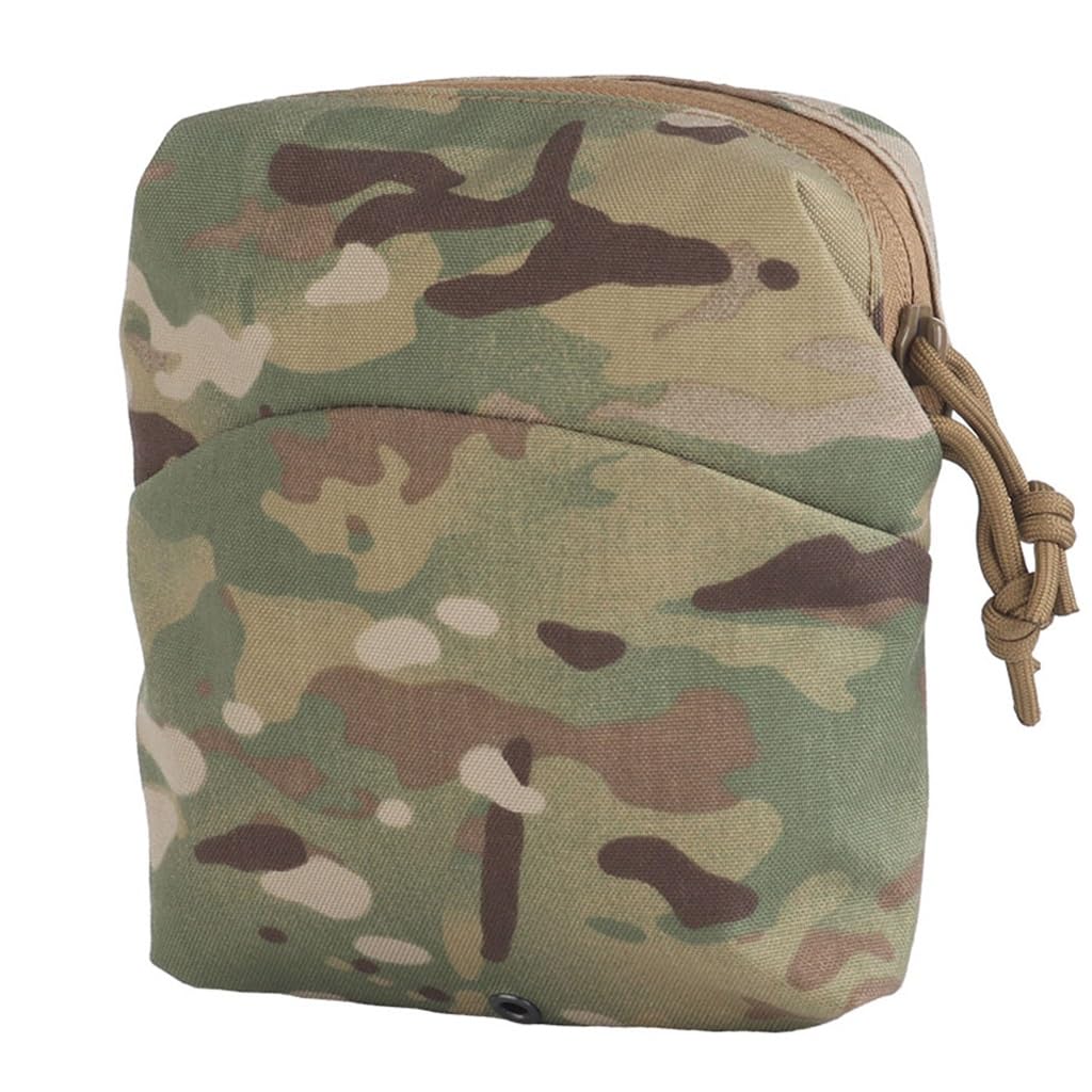 WLXW Tasca Tattica GP Molle 6x5 Pollici Multifunzionale Caricatore Universale Borsa Portapiatti Utility Accessories Bag Zaino Softair Sport all'Aria Aperta(CP)
