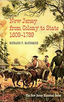 Paperback New Jersey from Colony to State, 1609-1789 Book