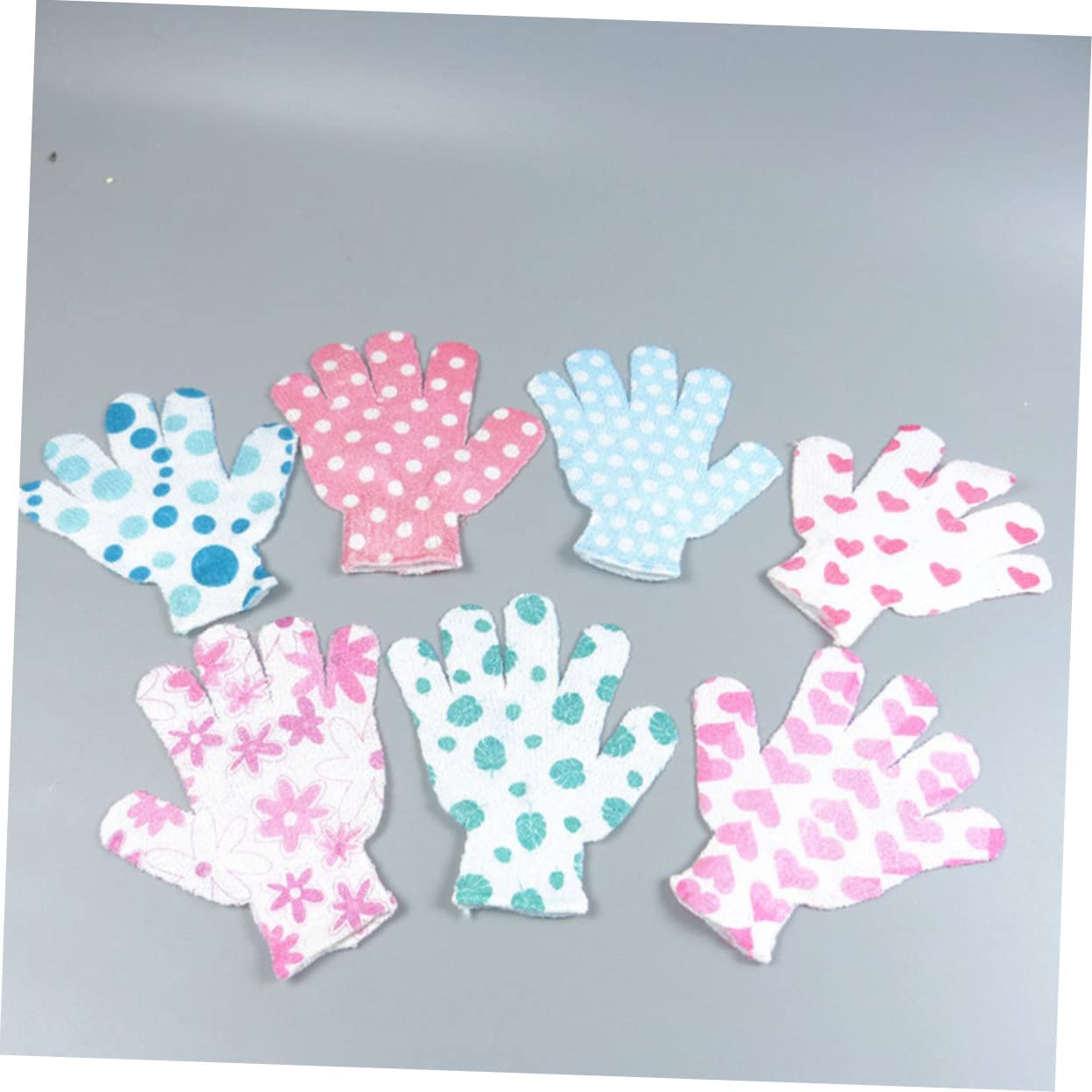 FOMIYES 3 Set Di Guanti Da Bagno Esfolianti Super Delicati Guanti Scrub Corpo Per Collo Spalle E Piedi Rimuovono Le Impurità Della Pelle Morta Design Per Una Facile 10 Pezzi * 3
