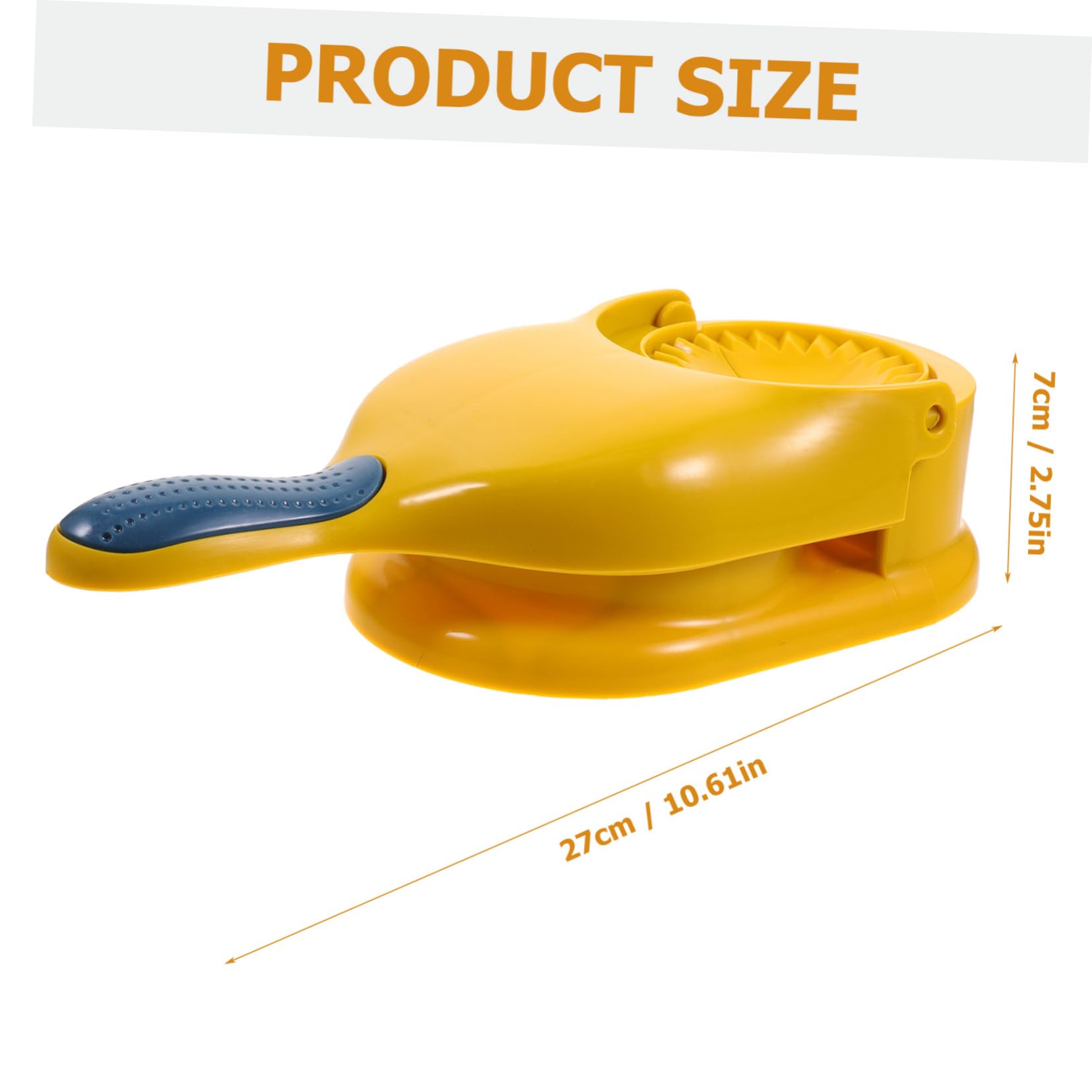 BRIGHTFUFU Manual Dumpling Maker Small Dumpling Press Non-stick Surface Easy to Clean Comfortable to Use Dumpling Skin Presser for Kitchen