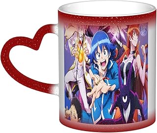 魔入りました!入間くん マグカップ コーヒーカップ 磁器カップ 魔法のコップ 色が変わるカップ おしゃれで人気 両面印刷 耐熱 丈夫 あったか 色が変わる 四季の贈り物