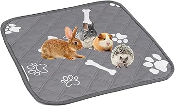 Ladruph 洗えるペットシーツ おしっこパッド 繰り返し使える ペットマット 介護シーツ 小型～大型犬 猫 小動物用 四重構造 超吸収 防水 速乾 消臭 漏れ防止 滑り止め 洗濯機で丸洗い 子犬/シニア犬の介護シーツ 繰り返し使用可能 多頭飼い 四季通用 (30*30cm)