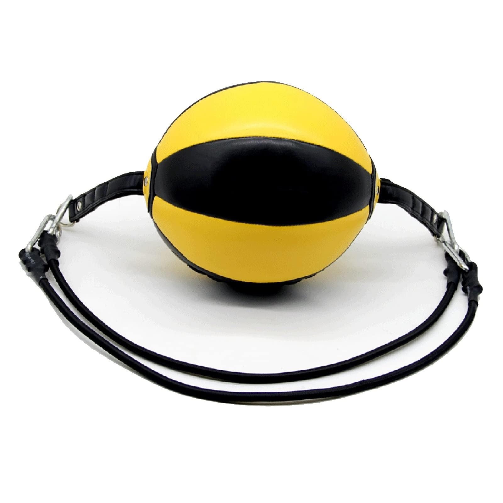 Sacco da boxe silenzioso per porta, sacco a doppia estremità e palla da boxe per riflessi per telaio della porta, soffitto e pavimento, palla antistress da appendere per fitness e ventilazione, sacc