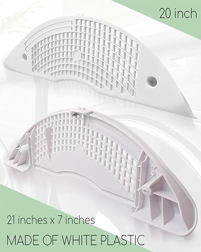 Miniatura 4 de Parte de repuesto de rejilla de pelusa para secadora mejorada para reemplazar W11117302 8544723 W10685670 WP8544723 AP6245906 apto para secadora