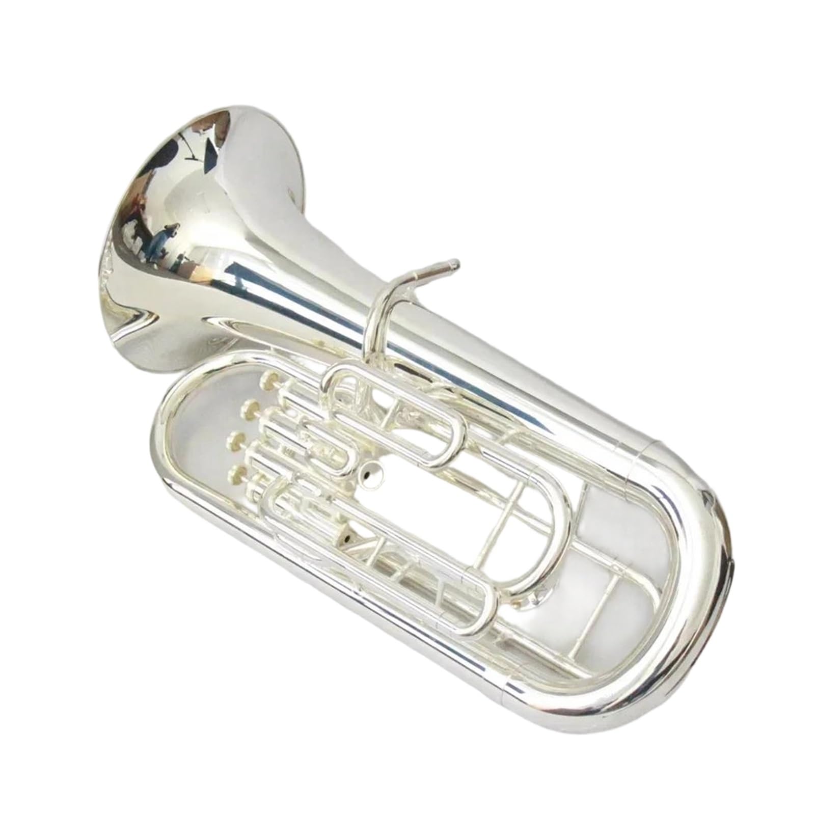 Eufonio Strumento Eufonio Argento Strumenti In Ottone Placcato 4 Valvole