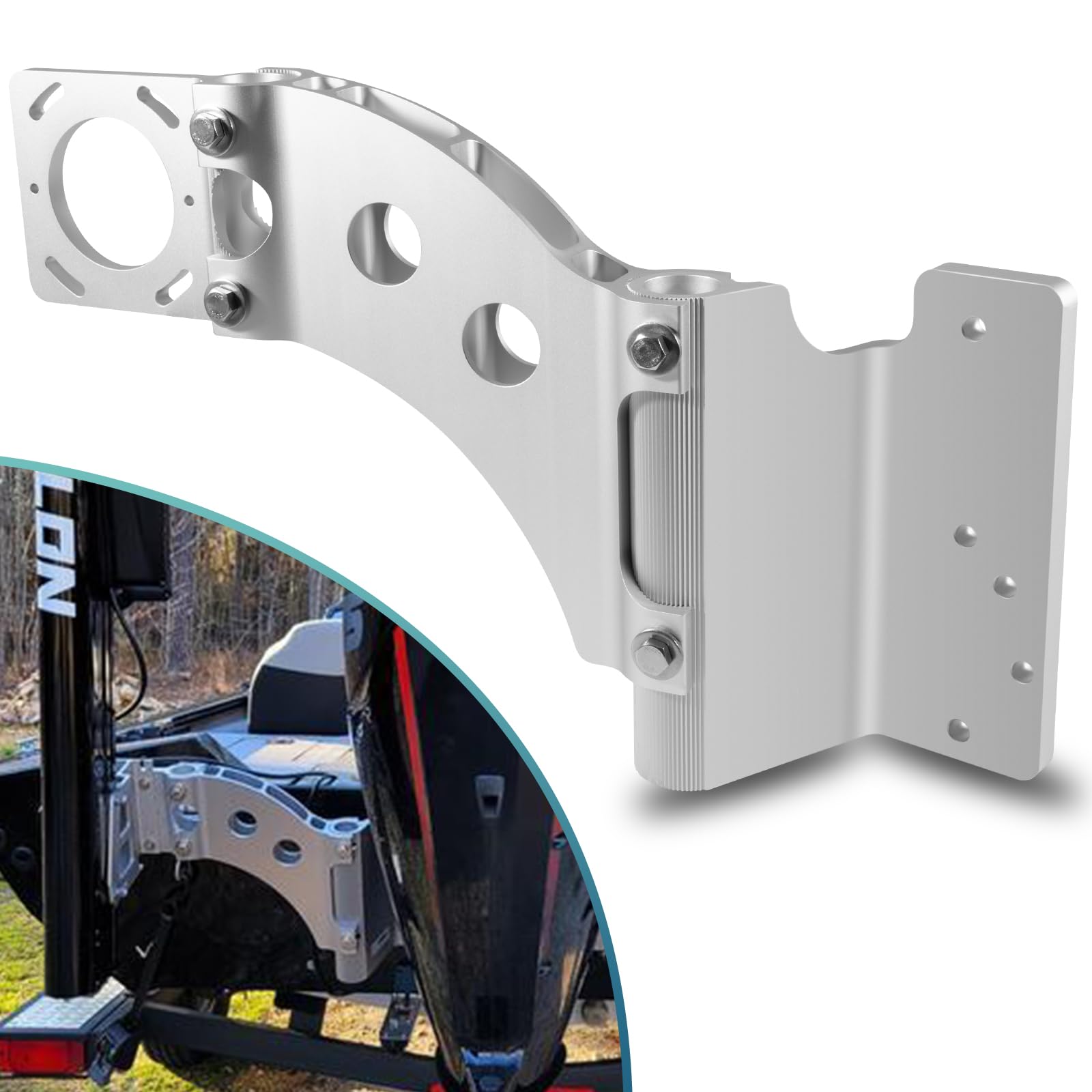 Replacement for Minn Kota 1810302 Talon Sandwich Adapter Bracket for