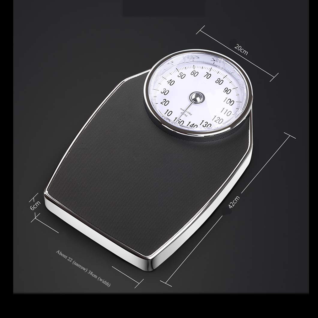 Mechanische Badezimmerwaage im Doctor-Stil, gesunde Gewichtswaage, Präzisionszifferblatt, wiegt bis zu 150 kg, mechanische Bodenwaage, Digitale Waage für die häusliche Pflege
