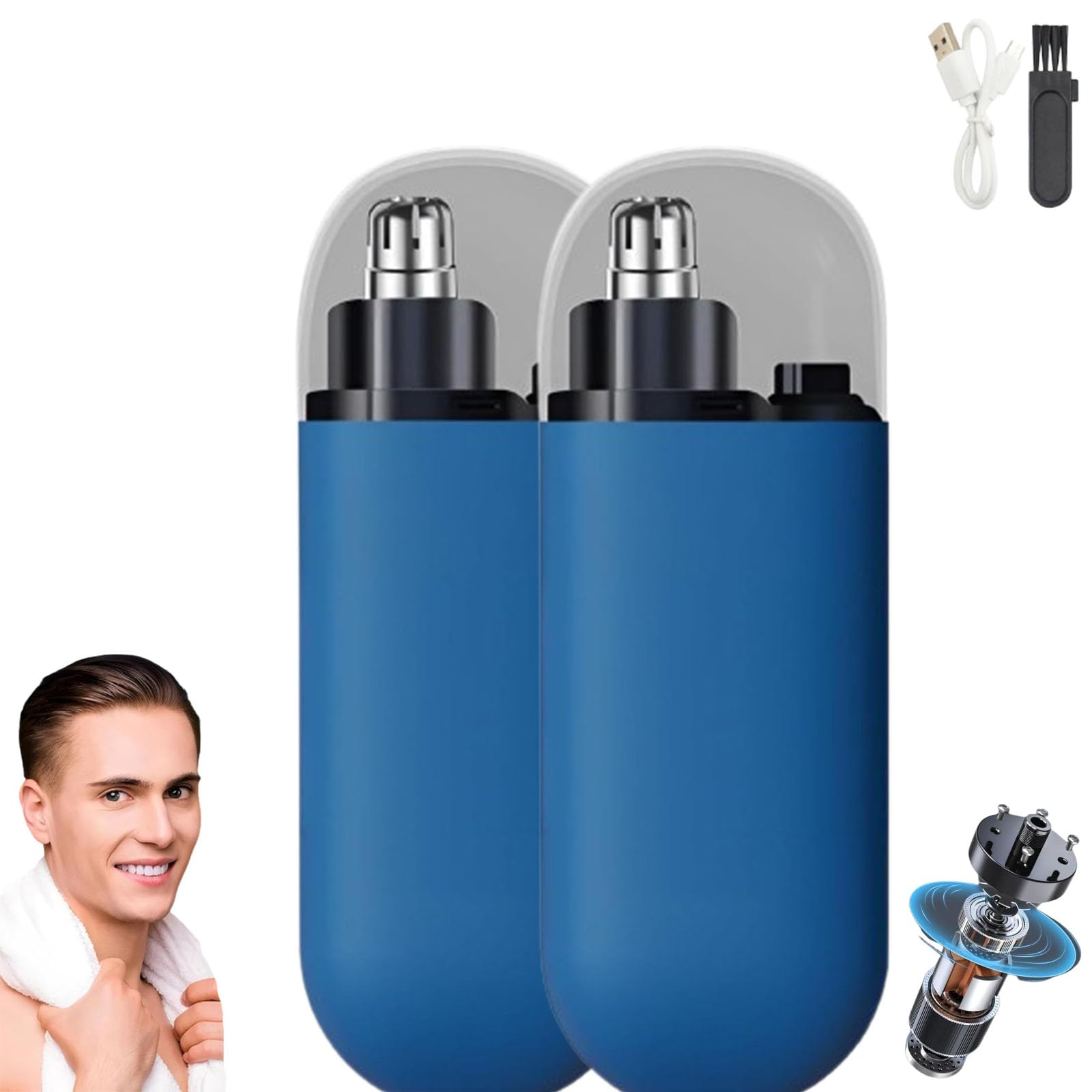 Amazon.com: CleanLook Portable Nose Hair Trimmer, Cleanlook Nose ...