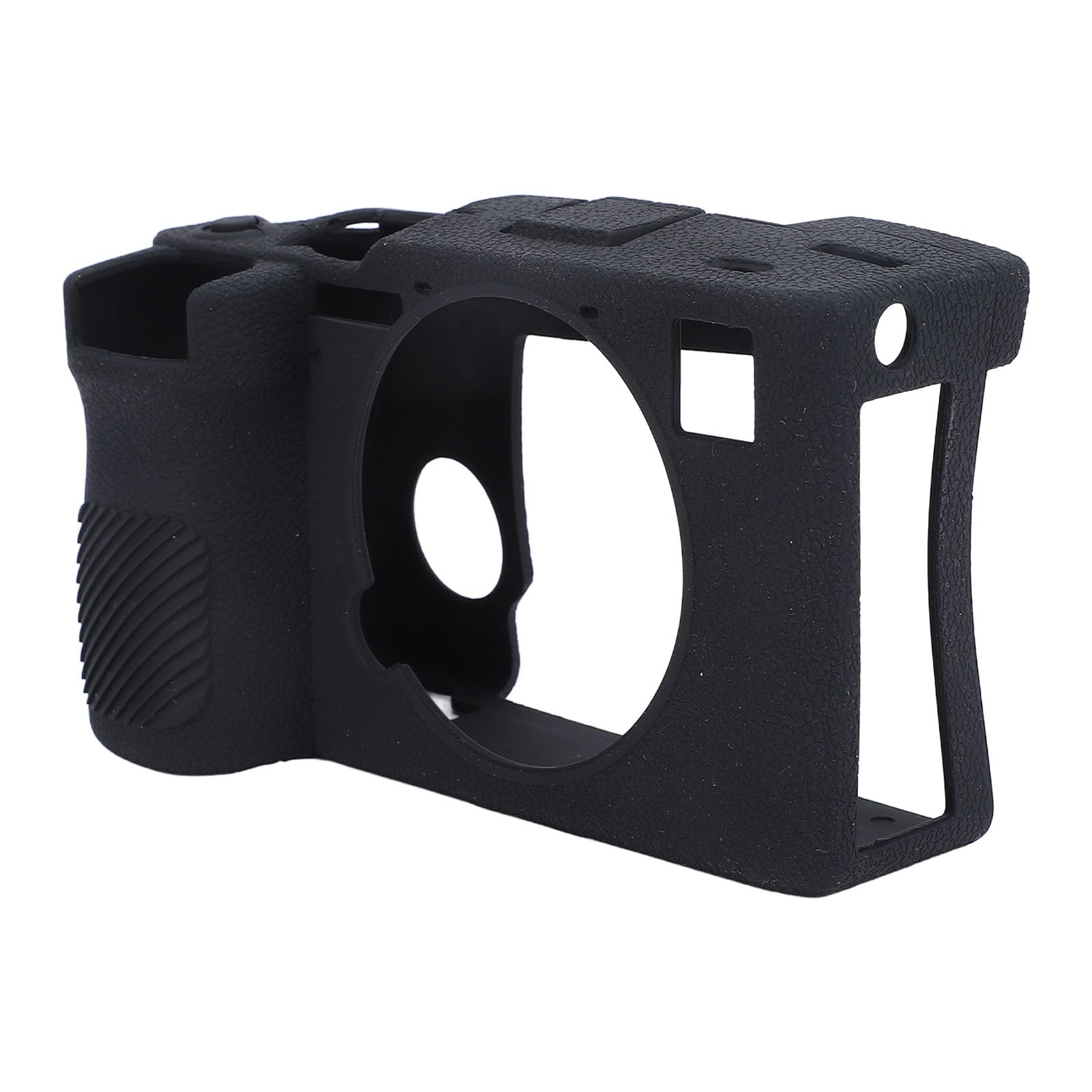 Custodia per Fotocamera per A7C II Custodia Protettiva in Silicone Antigraffio per Fotografia All'aperto Nera