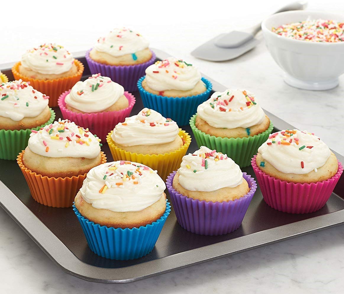 Stapi riutilizzabili a fora di viso, per torte, cupcake, sapone, fai