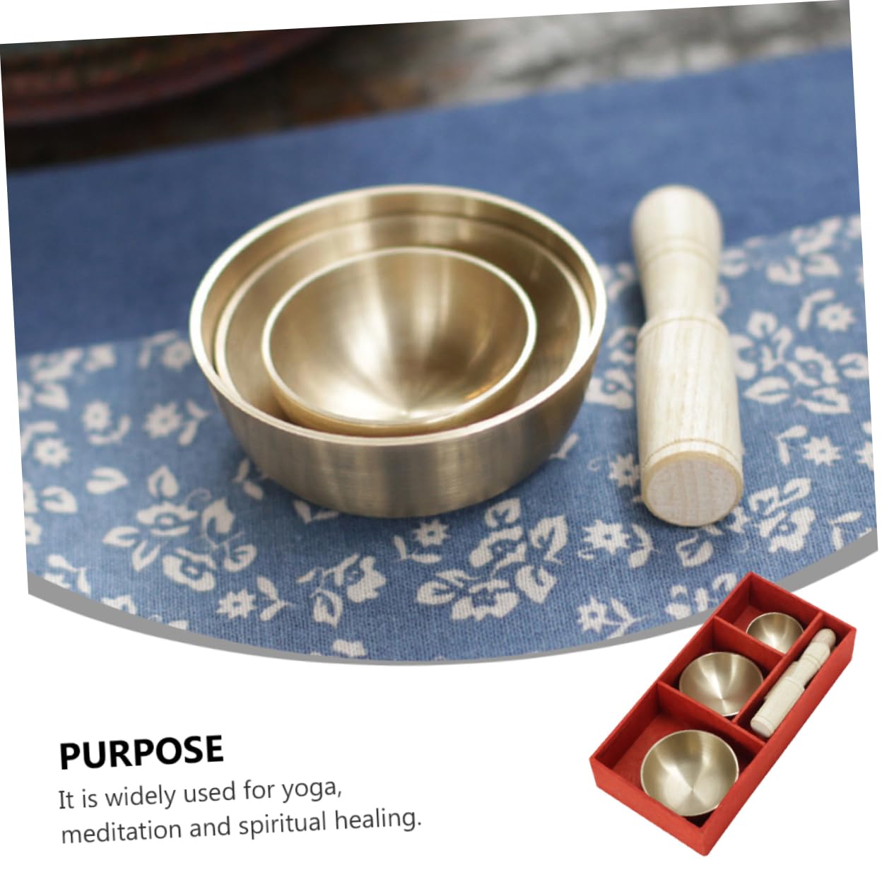 2 Set Campane tibetane Campane tibetane Campane tibetane per principianti Campane tibetane per yoga Campane tibetane per meditazione Campane tibetane per yoga Campane tibetane per meditazione Mini