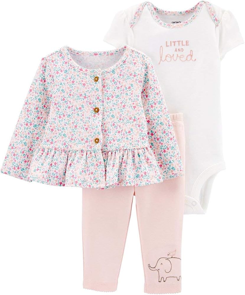 Carter's 3-Piece Little Cardigan Set 