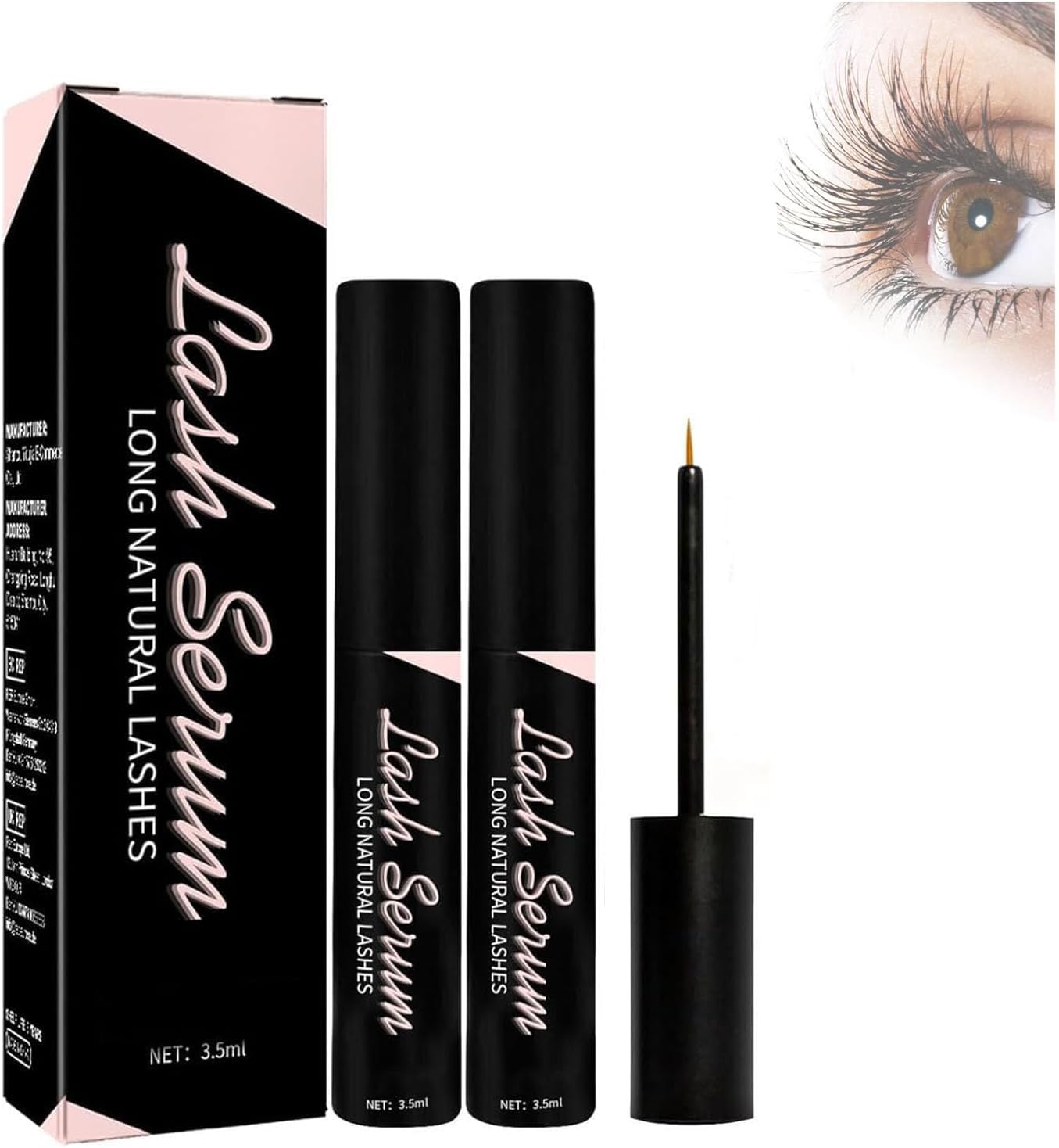 GIONAR Sins 'N Lashes Eyelash and Brow Growth Serum (2pcs)