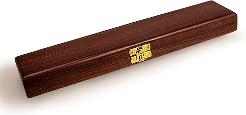 Miniatura 2 de Sterling Games - Juego de mesa de madera Mancala con acabado de cereza con piedras reales de 13 pulgadas, tablero de juego de madera