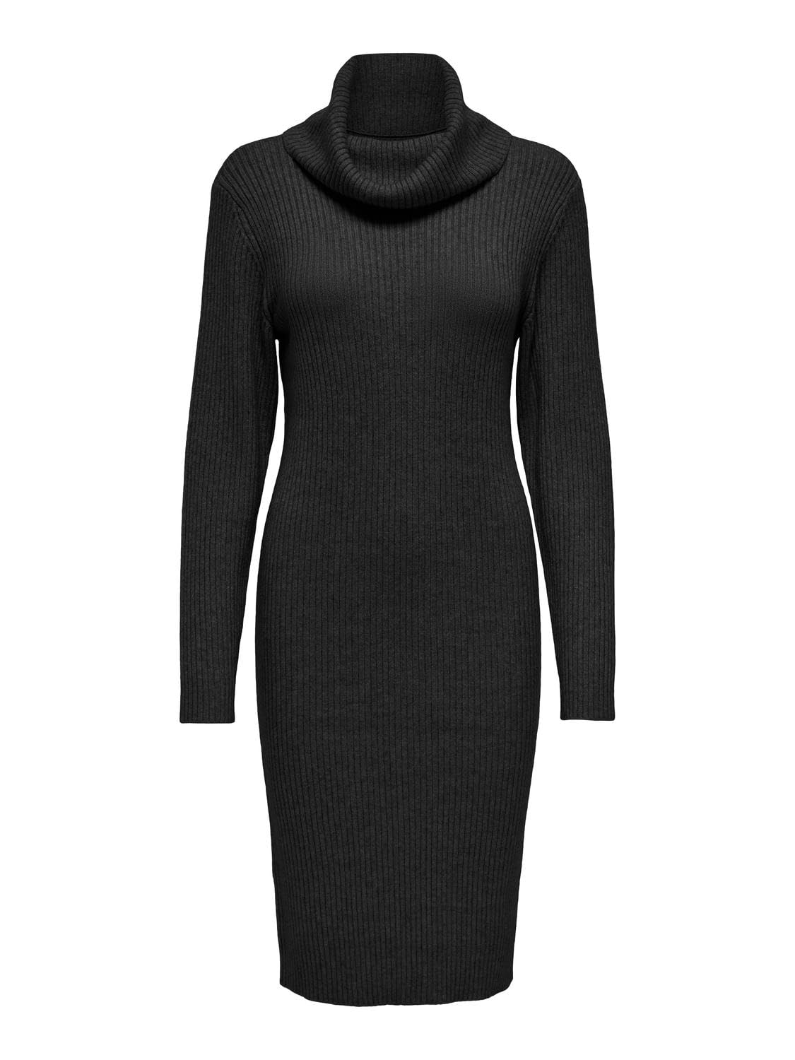 ONLY Damen Onlnellie Ls Rollneck Dress at KNT