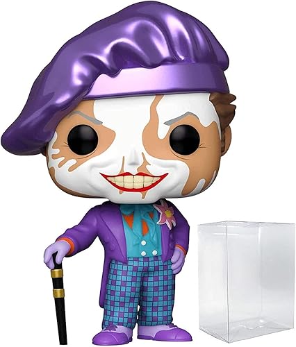 POP DC Heroes Batman 80th - Joker (1989) Edition Chase Funko Pop! Figura de vinilo (incluido con funda protectora de caja pop) multicolor 3.75