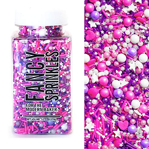 Fancy Sprinkles Edible Glitter Sprinkle Mix for Baking