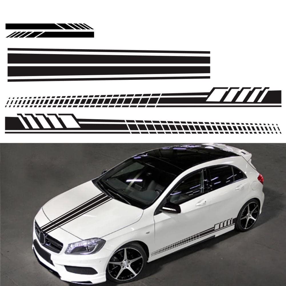 Autocollants Décoratifs Pour Boîtes 2 BLACK AMG – Lot De 2 Pièces – Personnalisation Outils Et équipements
