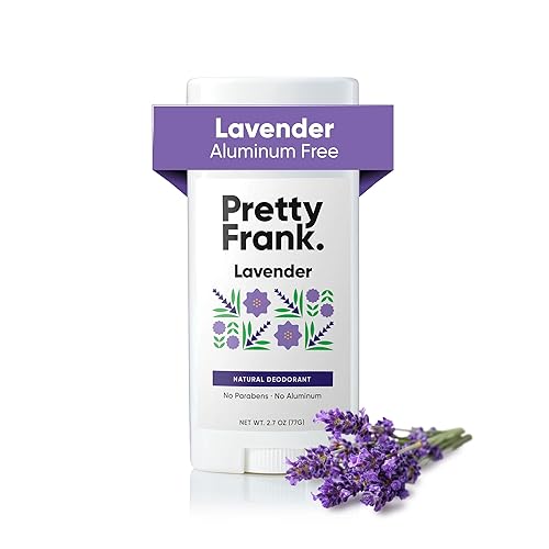 Miniatura 8 de Desodorante natural Pretty Frank  Sin desodorante de aluminio para mujeres, hombres, adolescentes, niños  Desodorante libre de parabenos, sin