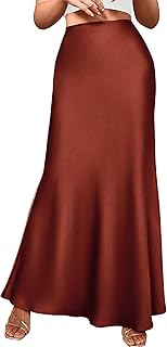 Womens Fall Skirts 2025 Business Casual Clothes High Waisted Cocktail Party Wedding Guest Mermaid Maxi Skirt