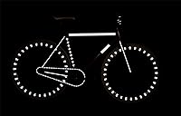 Vista 4 de RydeSafe - Juego de calcomanías reflectantes para múltiples formas Jumbo