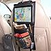Fully Improved New Unique Design! | Car Storage & Backseat Organizer by Decanus - iPad Holder | Eco Material | Must Have Baby Travel Accessories And Kids Toy Storage - Lifetime Warranty and 100% Money Back Guarantee!