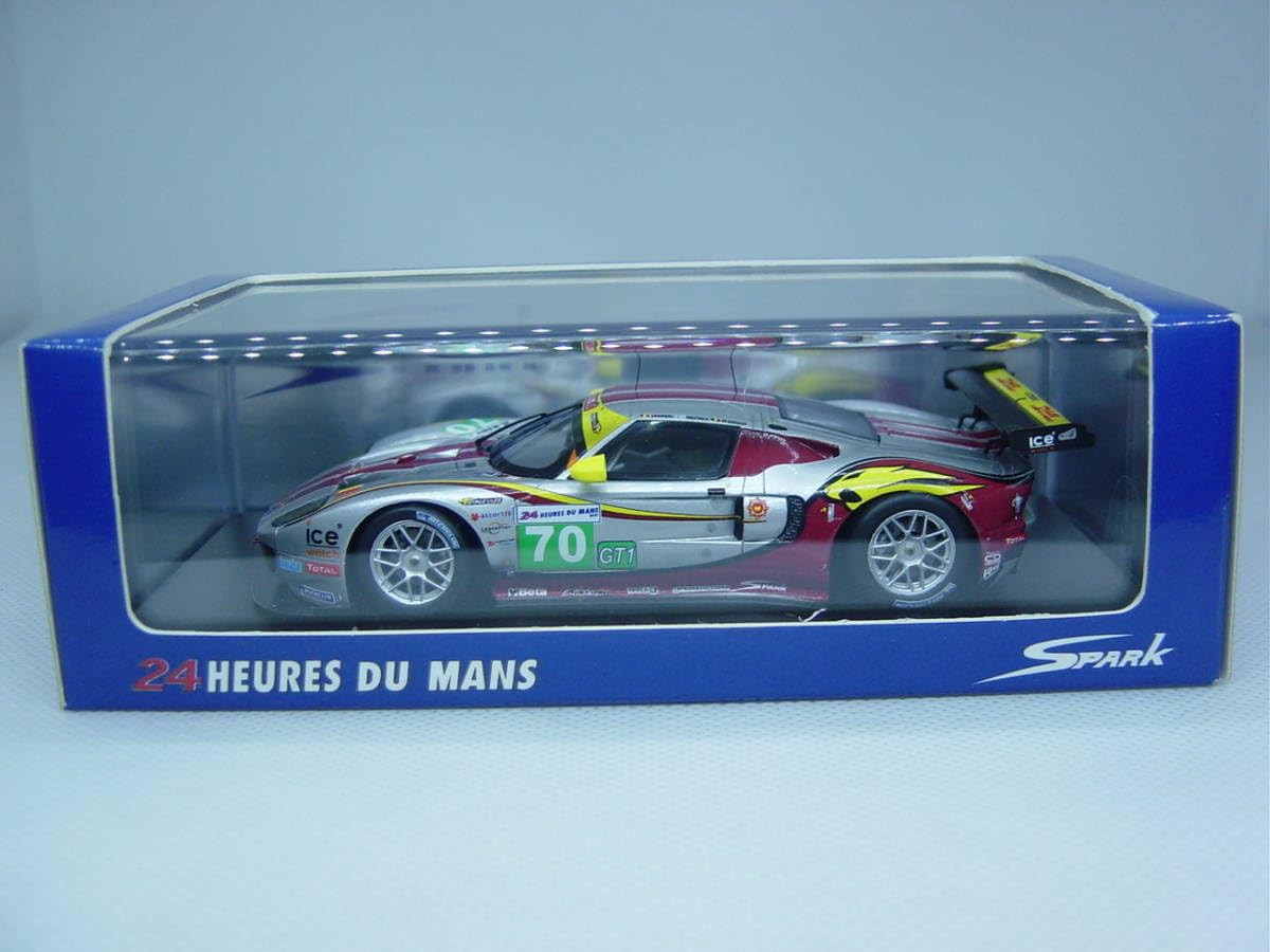 ミニカー 1/43 Ford GT GT1 Marc VDS Racing Amazon | ～ spark 1/43 Ford GT Marc VDS Racing Team Le Mans 2010