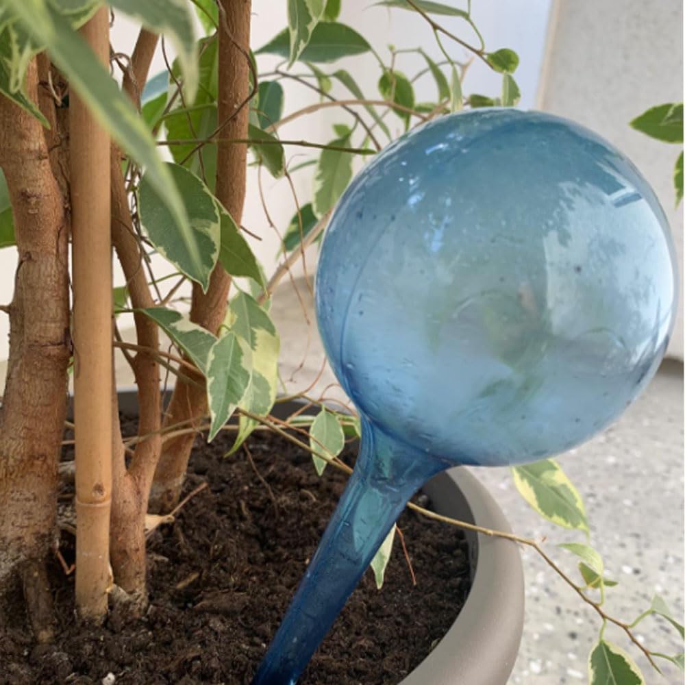 Globi Per Irrigazione Automatica 6 Pezzi, In PVC, 80 Ml, Per Piante Da Interno Ed Esterno - 3