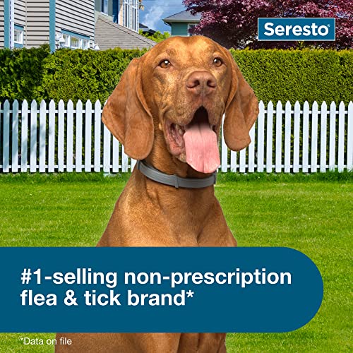 Seresto Large Dog For Dogs Over 18 Lbs. & Seresto For Cats Vet-Recommended Flea & Tick Treatment & Prevention Collars | 8 Months Protection Each #TOP4